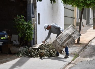 Ação intensifica limpeza de galerias e recolhimento de entulhos nos bairros de Olímpia