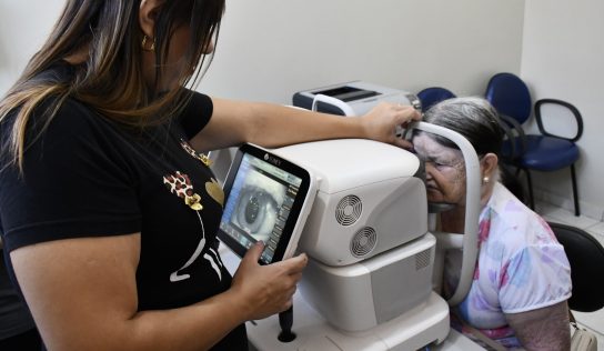 Saúde realiza novo Mutirão de Catarata avaliando mais de cem pacientes de Olímpia para zerar fila de espera por cirurgia