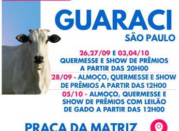 Guaraci realiza grande festa em prol ao Hospital do Amor