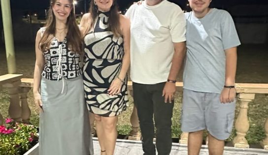 Hilário Ruiz comemora idade nova com amigos e familiares