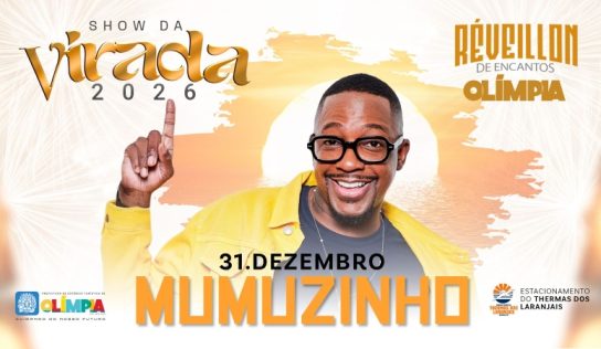Olímpia confirma Réveillon 2026 com show de Mumuzinho