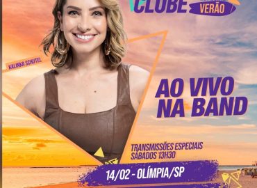 Band Esporte Clube será transmitido ao vivo do  Thermas dos Laranjais no sábado de Carnaval