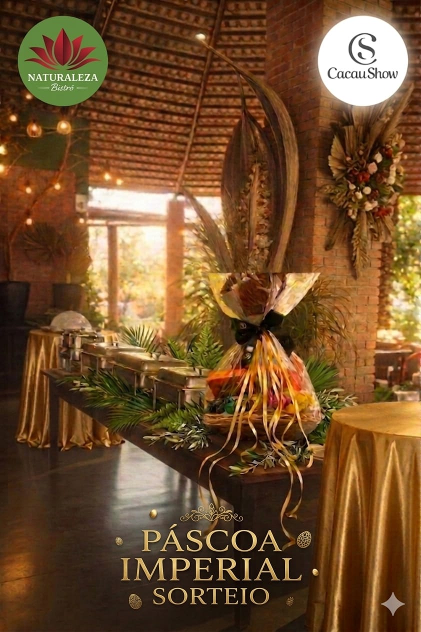 Páscoa Imperial no NATURALEZA BISTRÔ