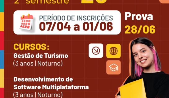 Inscrições para o Vestibular da Fatec de Olímpia terminam no dia 1º de junho