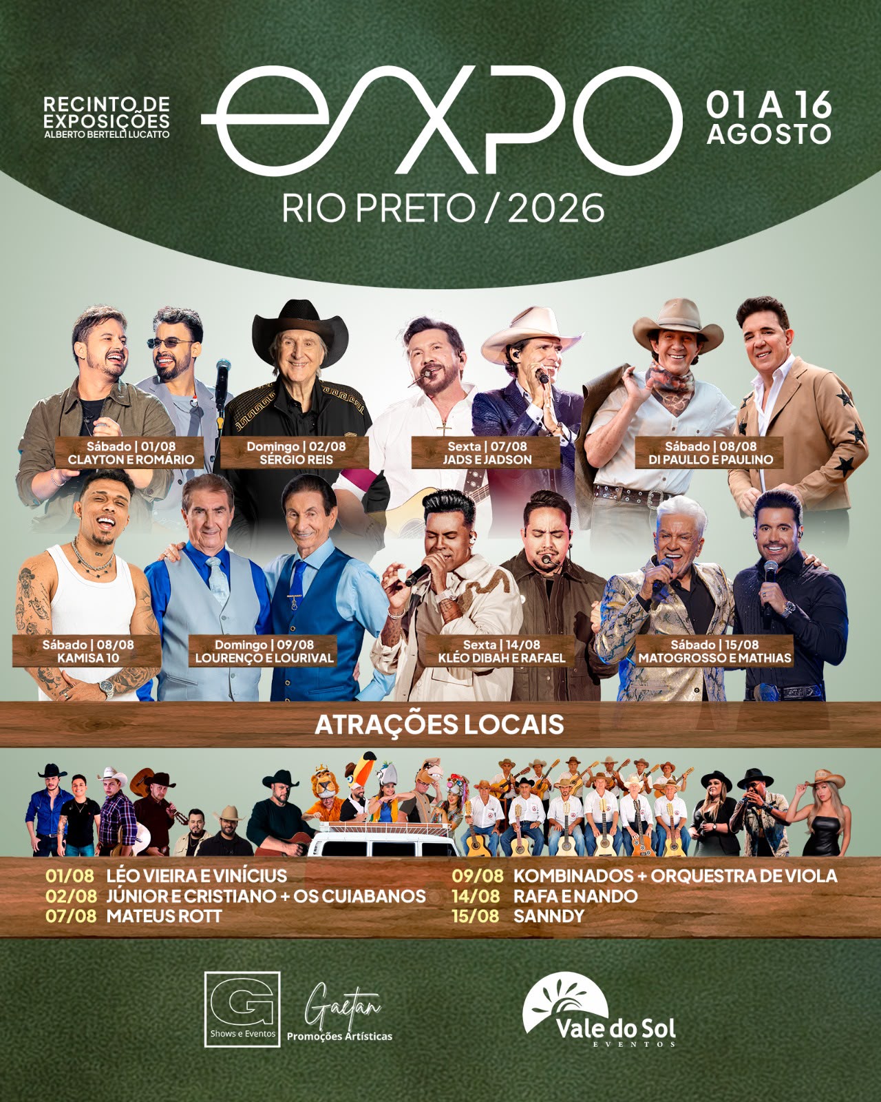 ​Expo Rio Preto: a grande vitrine do agronegócio e do entretenimento com a correalização da Gaetan Promoções Artísticas