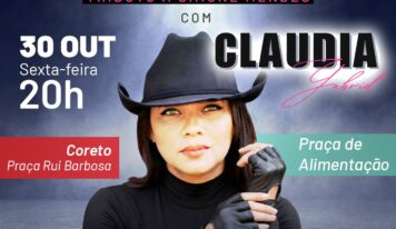 Olímpia promove Tributo a Simone Mendes na Praça Rui Barbosa